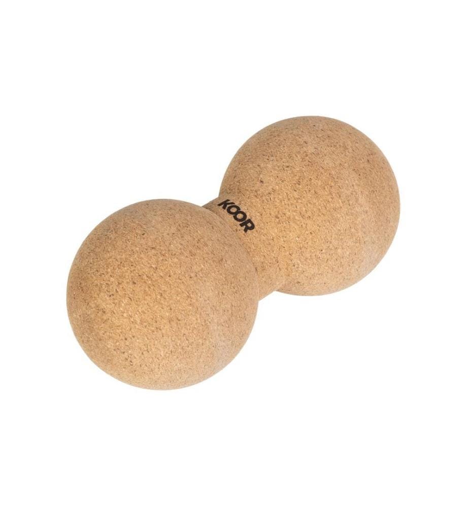 KOOR - Faszientraining Einzel- und Doppelball, Kork