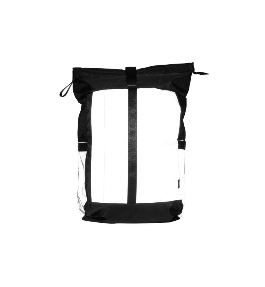 KOOR - Rucksack Veedi Rolltop Reflective 22 l, Schwarz