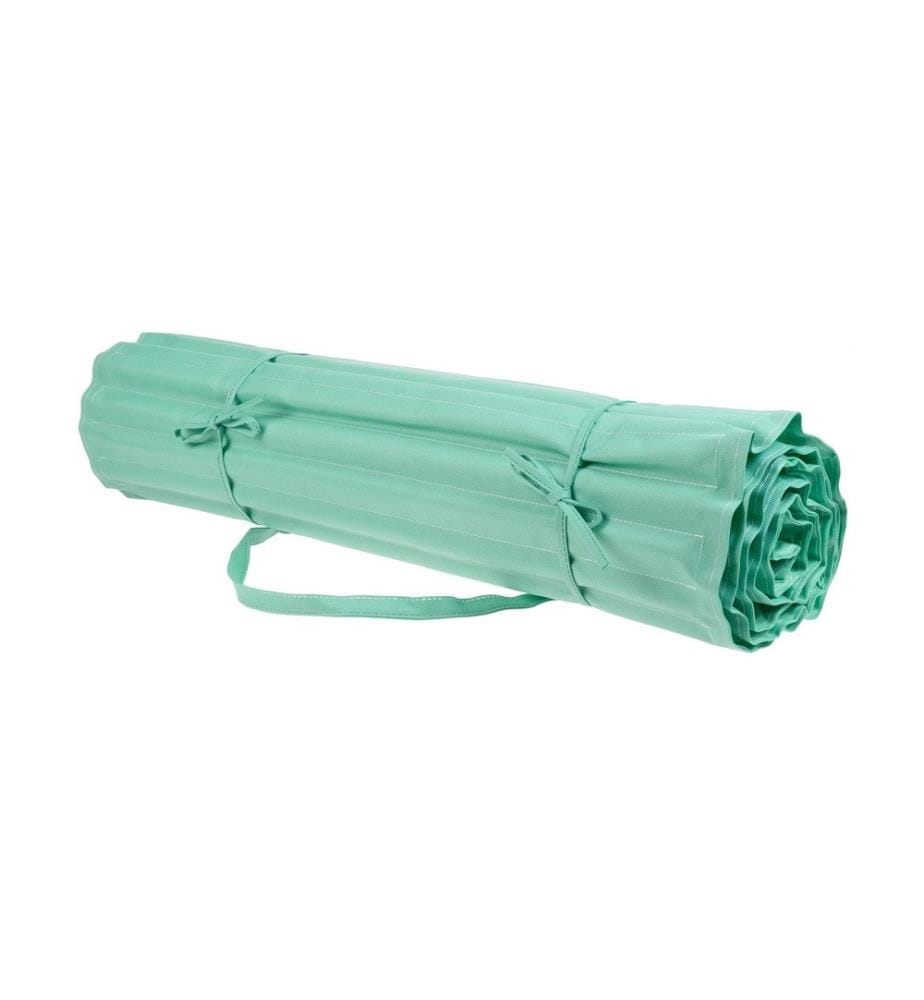 KOOR - Tapis de plage 180 x 60 cm, vert menthe
