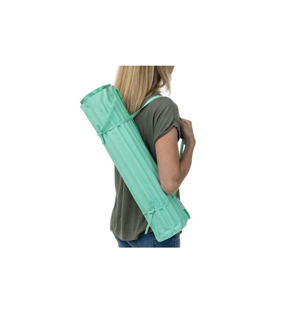 KOOR - Tapis de plage 180 x 60 cm, vert menthe