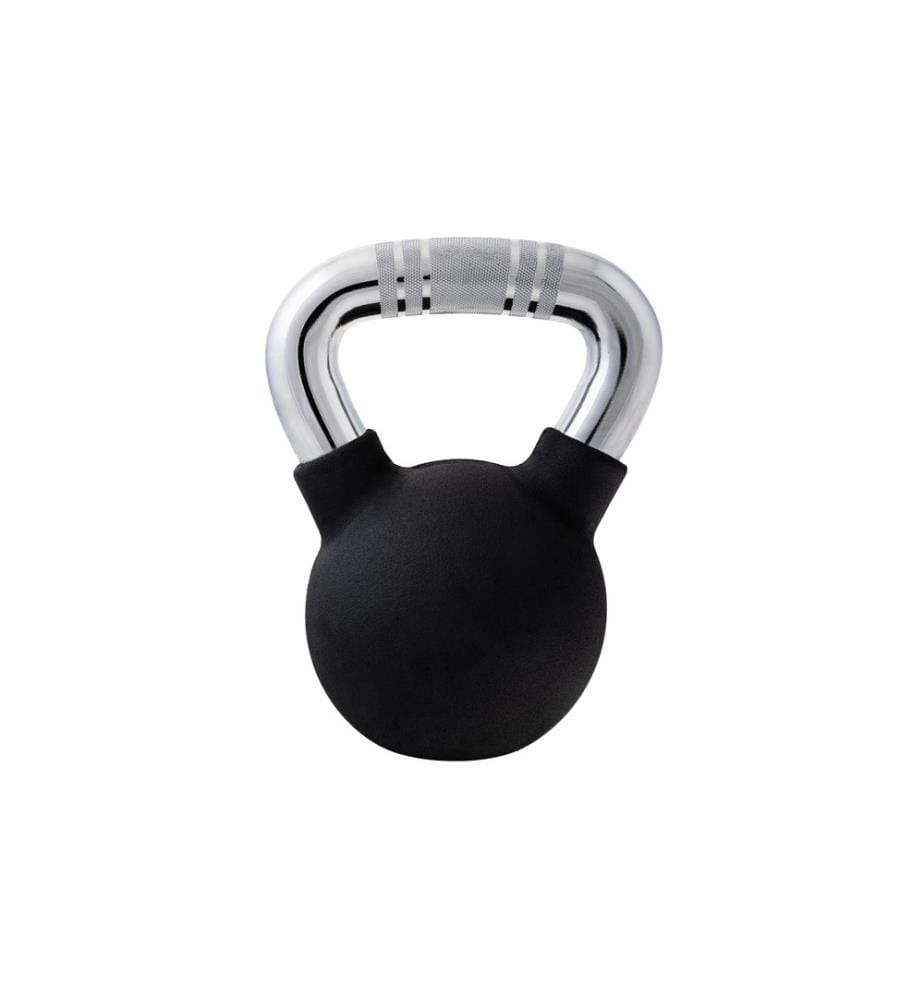 KOOR - Kettlebell 6 kg, Schwarz