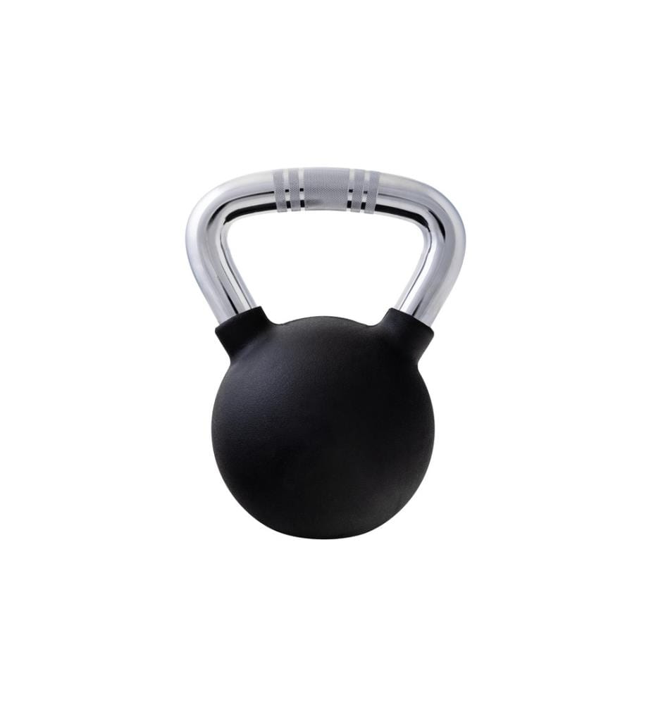 KOOR - Kettlebell 12 kg, Schwarz