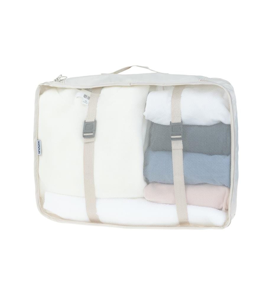 KOOR - Kleiderbeutel Set Reesa, 4-teilig, Beige