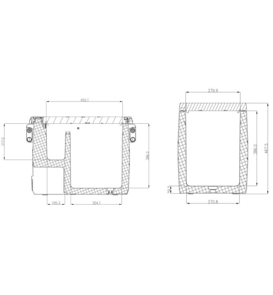 KOOR - Refroidisseur de compresseur ARC2 40 L