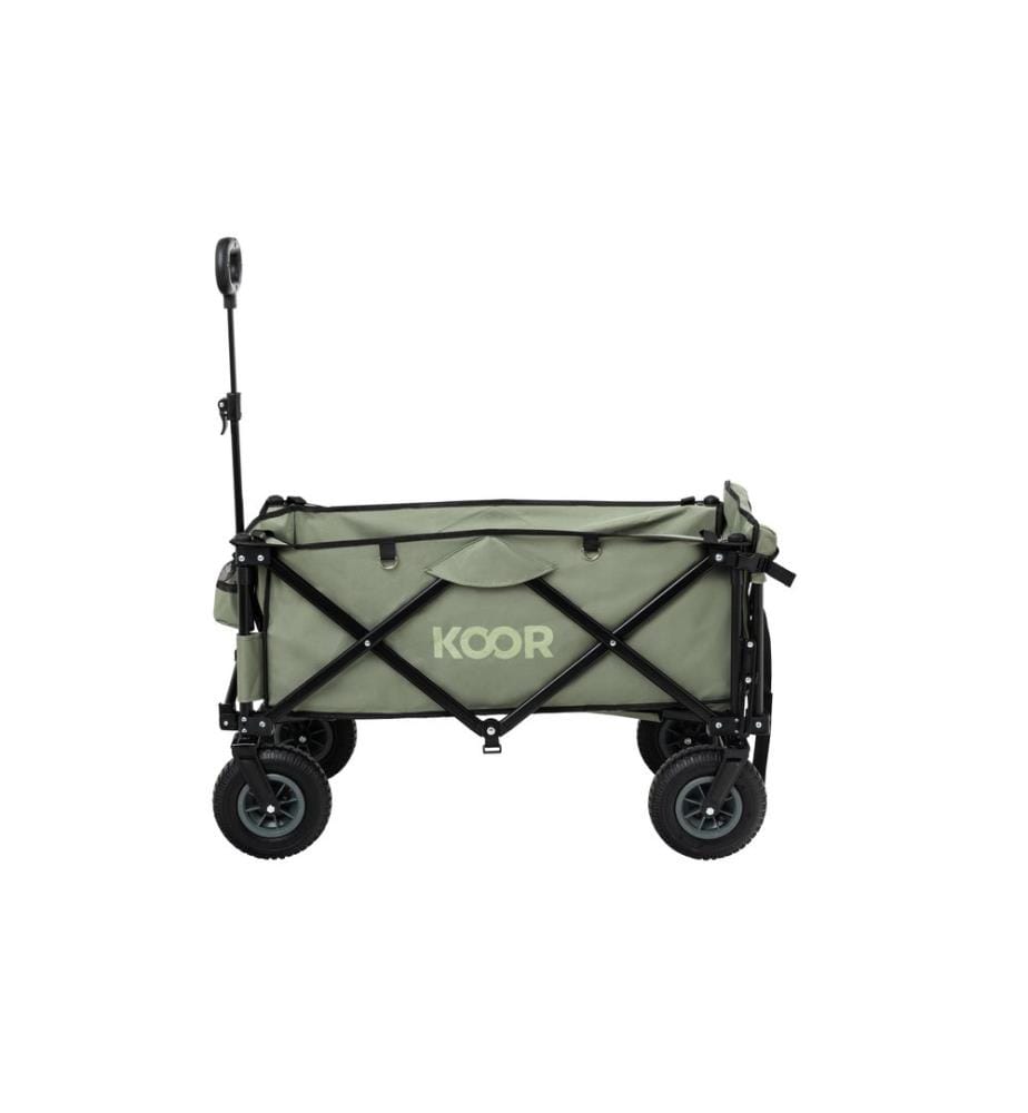 KOOR - Leiterwagen mit Luftreifen Kjerre, Grün