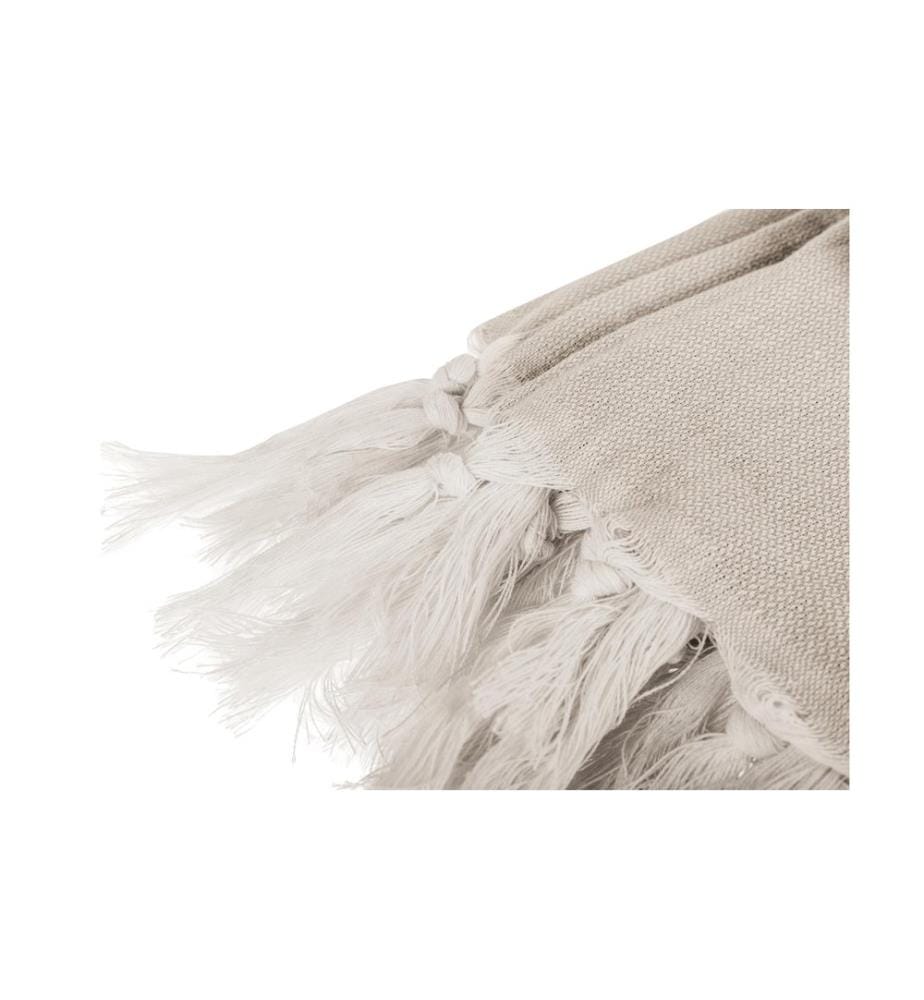 KOOR - Serviette de plage XXL 140 x 200 cm, beige