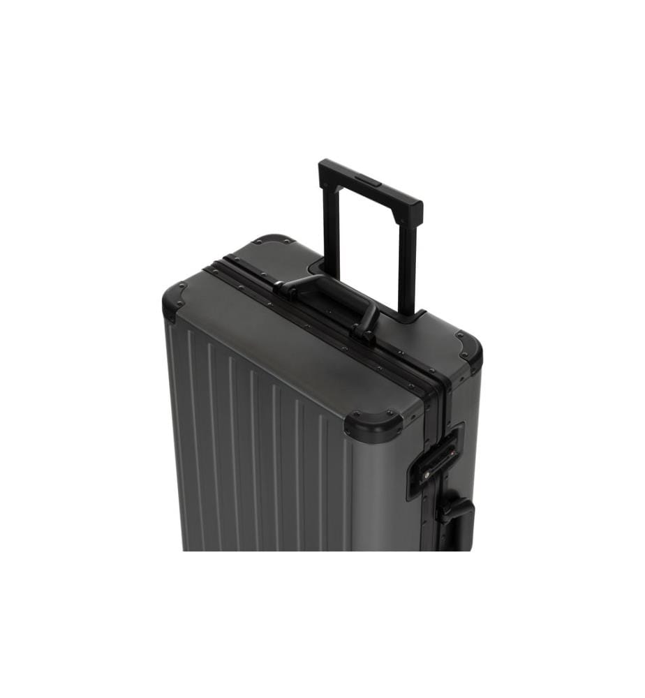 KOOR - Valise Aluminium 90 L, Gris/Vert