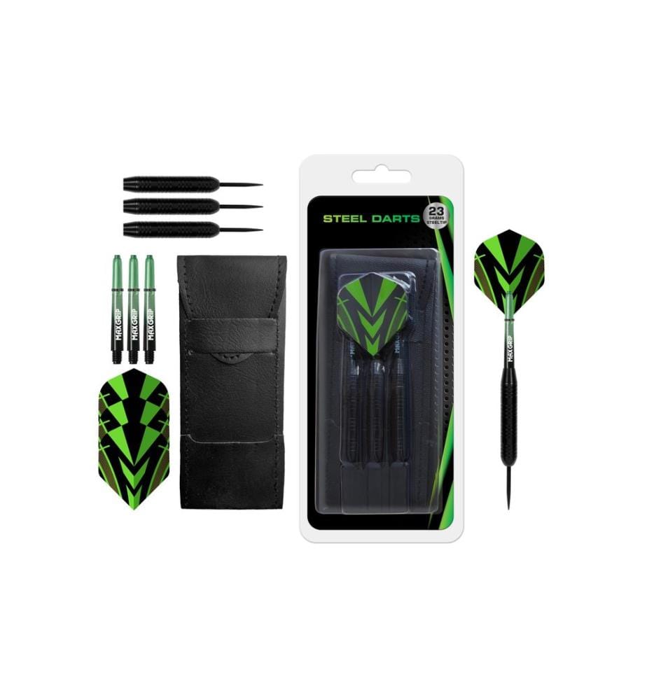KOOR Darts 3 Pieces, Black/Green