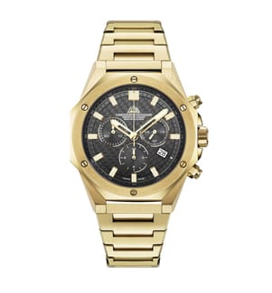 Raidillon Chrono Swiss Made Ronda 5030.D Uhr - Schwarz und Gold