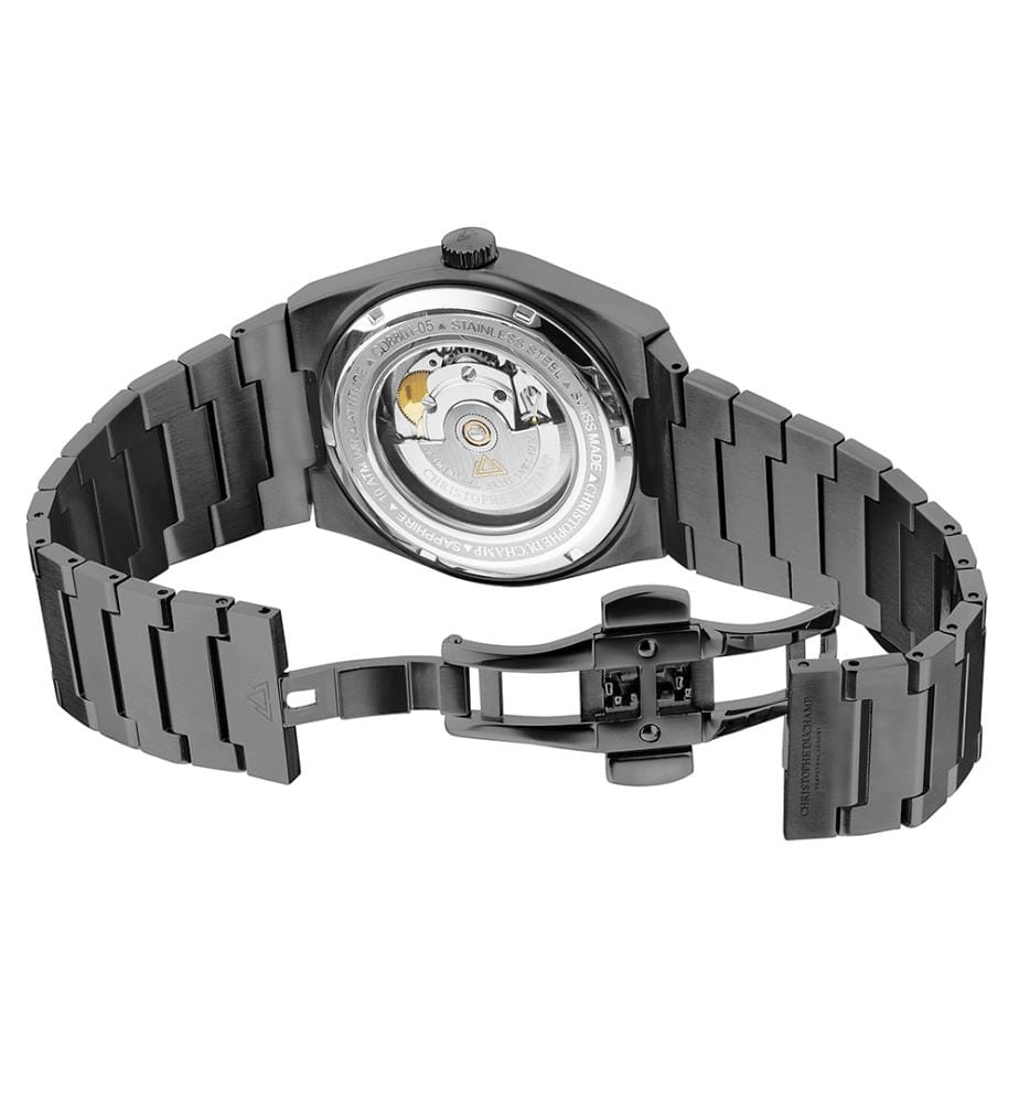 Uhr Attitude Automatic - Schwarz & Schwarz