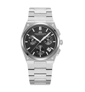 Attitude Chrono Uhr - Silber & Schwarz