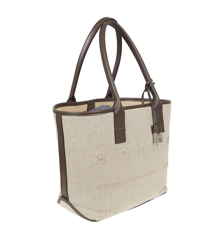 Borsa tote Adress Small - Naturale