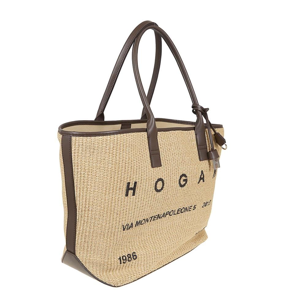 Borsa Tote Address Medium - Naturale