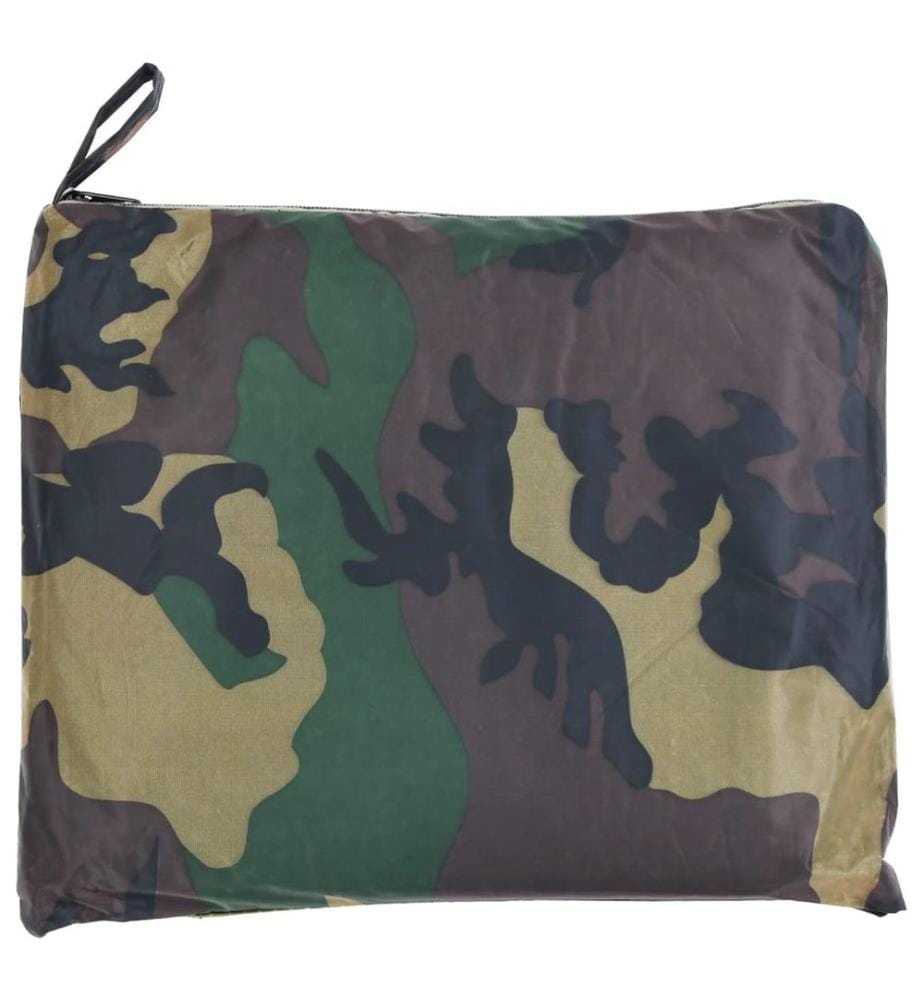 Poncho de pluie imperméable pour camping/randonnée Camouflage