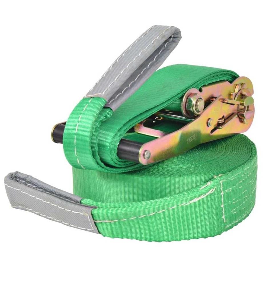 Slackline 15 m x 50 mm 150 kg Grün