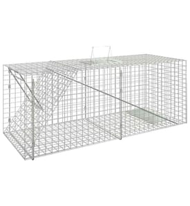 Lebendfalle 64,5x25x26,5 cm Verzinktes Eisen