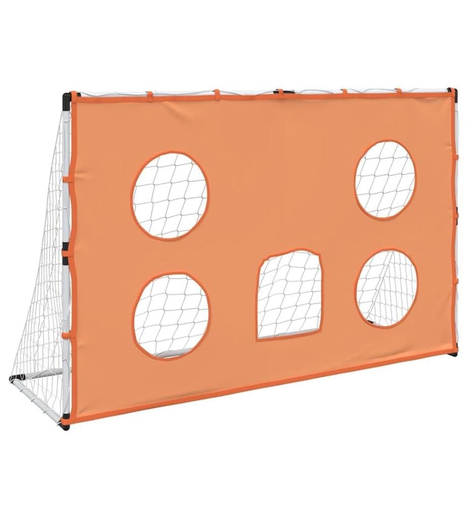Fussballtor für Kinder mit Zielmatte und Ball 182x62x118 cm