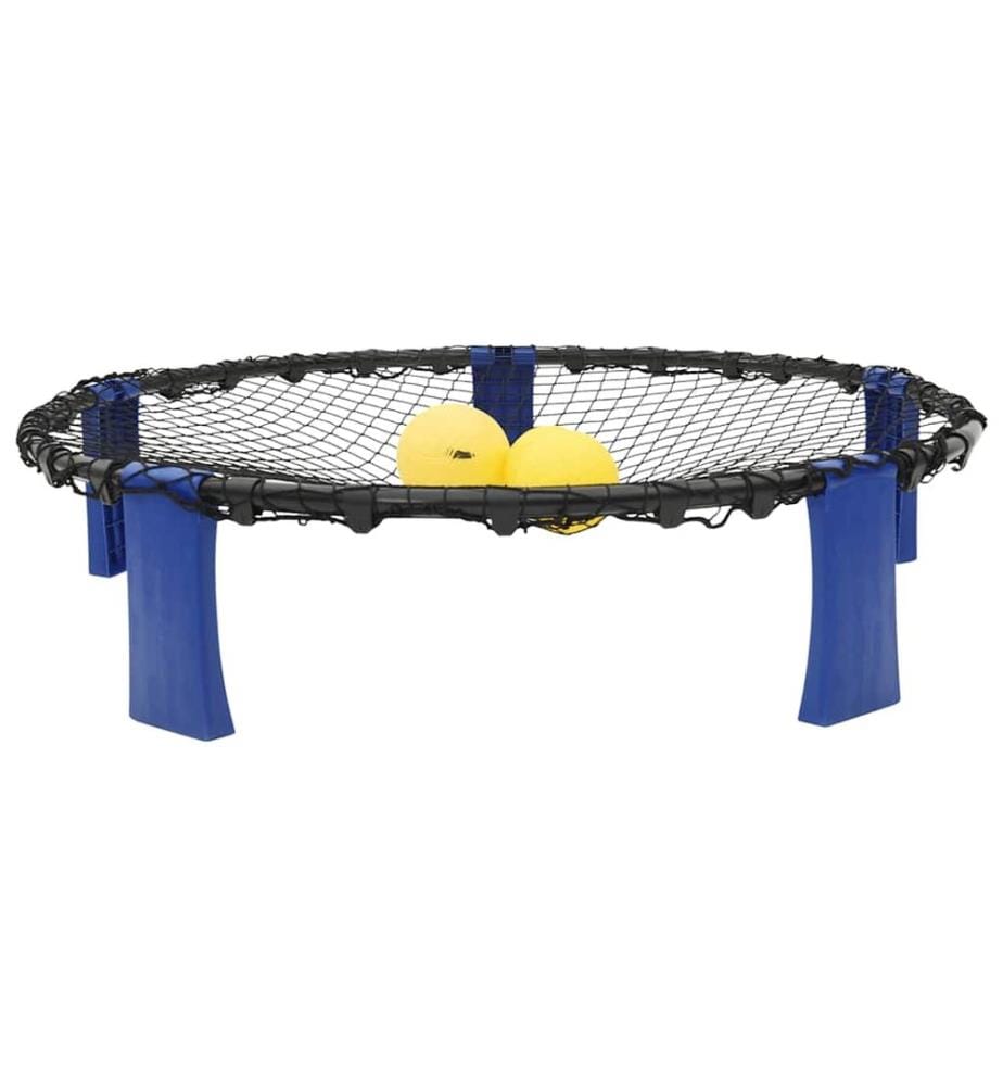 Roundnet Set mit 3 Bällen und Pumpe Ø90x20 cm