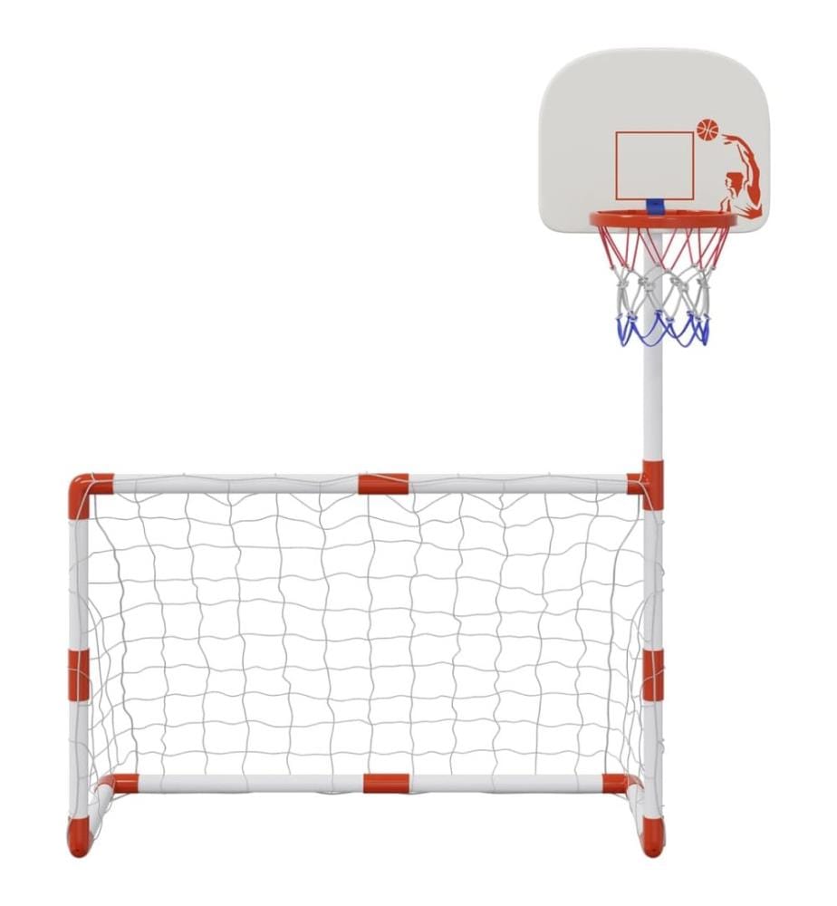 Ensemble football et basket-ball pour enfants avec ballons