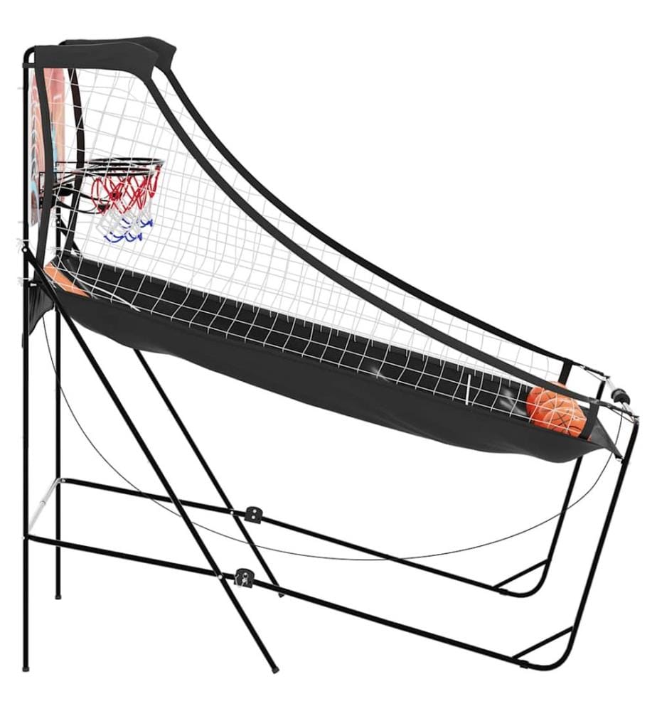 Machine d'arcade de basket avec 4 balles pour 2 joueurs