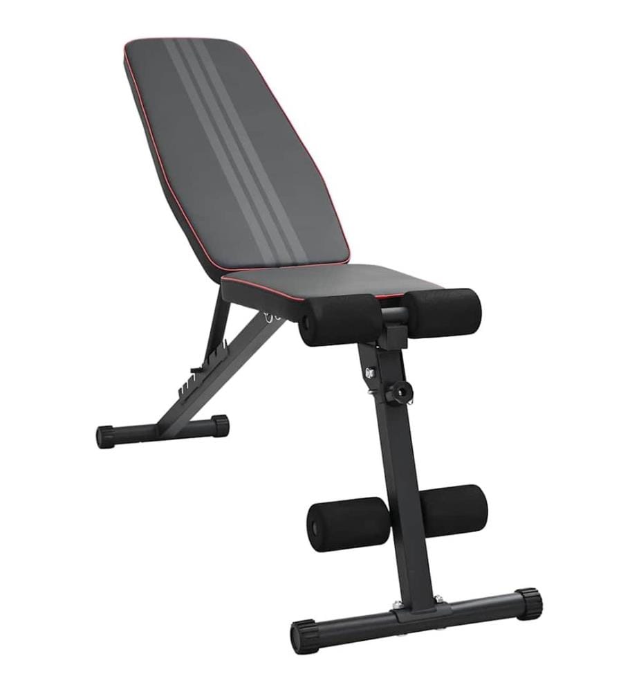 Hantelbank Schwarz 131 x 41 x 110 cm Pulverbeschichteter Stahl