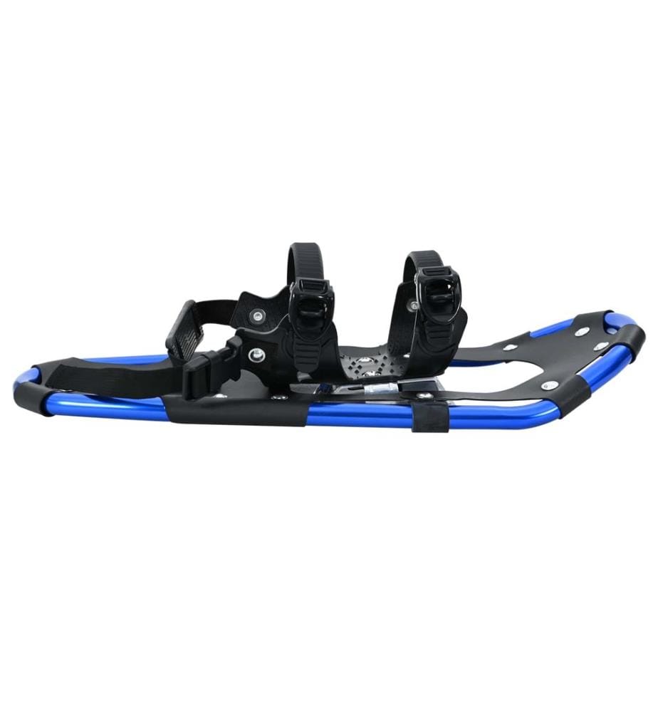 Raquettes 3 en 1 Bleu et Noir 21 pouces Aluminium et HDPE