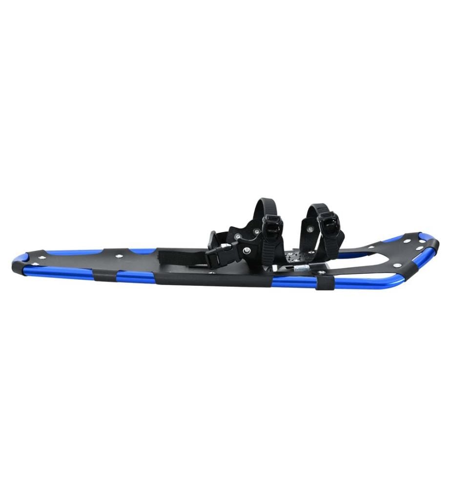 Raquettes 3 en 1 Bleu et Noir 30 pouces Aluminium et HDPE