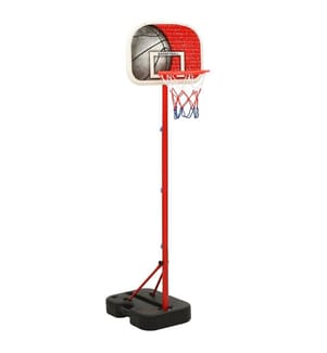 Tragbares Basketball-Spielset Verstellbar 138,5-166 cm