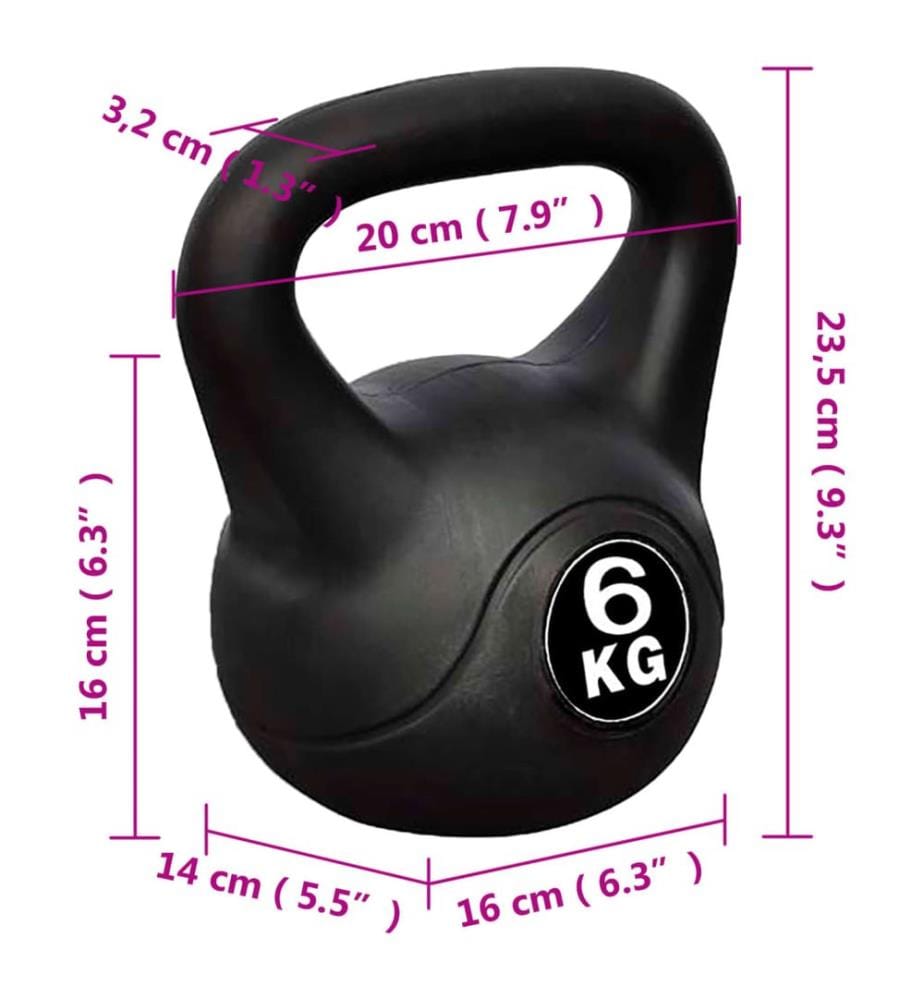 Kugelhantel 6 kg