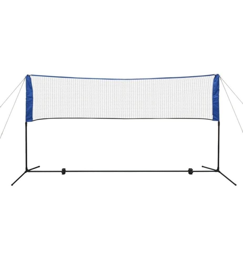 Filet de badminton avec volants 300 x 155 cm