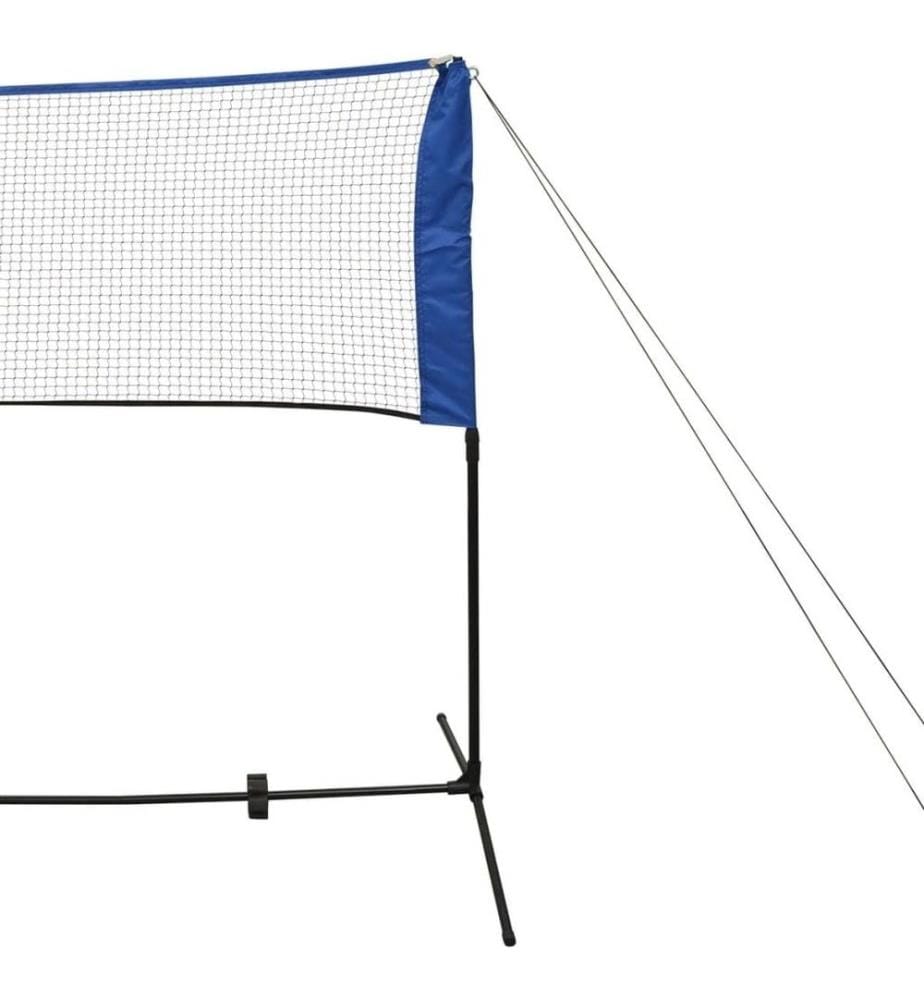 Filet de badminton avec volants 300 x 155 cm