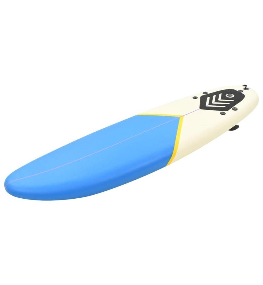 Surfbrett 170 cm Blau und Creme