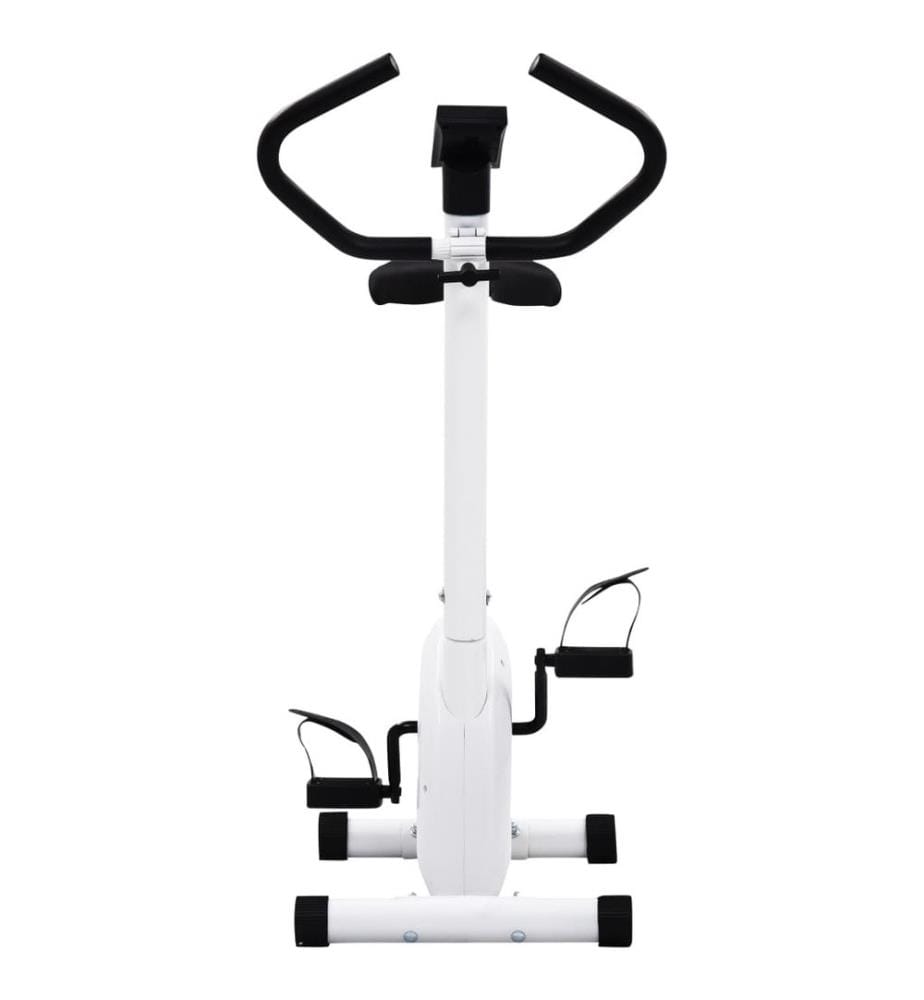 Heimtrainer mit Gurtwiderstand Weiss