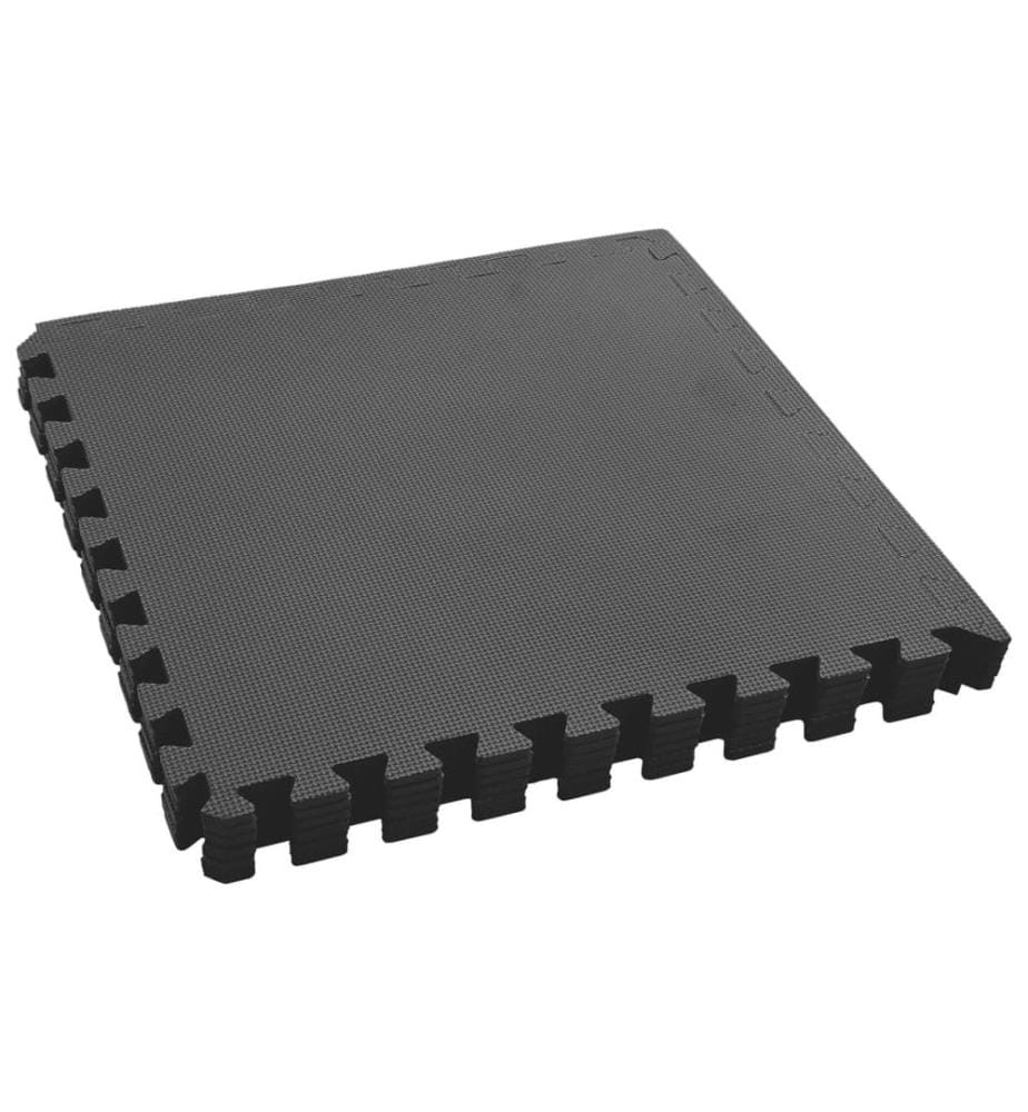 Bodenmatten 6 Stk. 2,16 m² EVA-Schaumstoff Schwarz