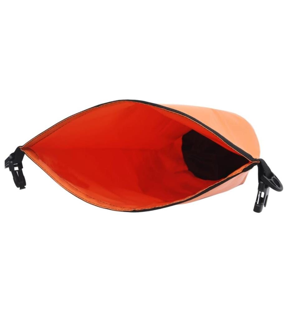 Sac sec avec fermeture éclair Orange 30 L PVC