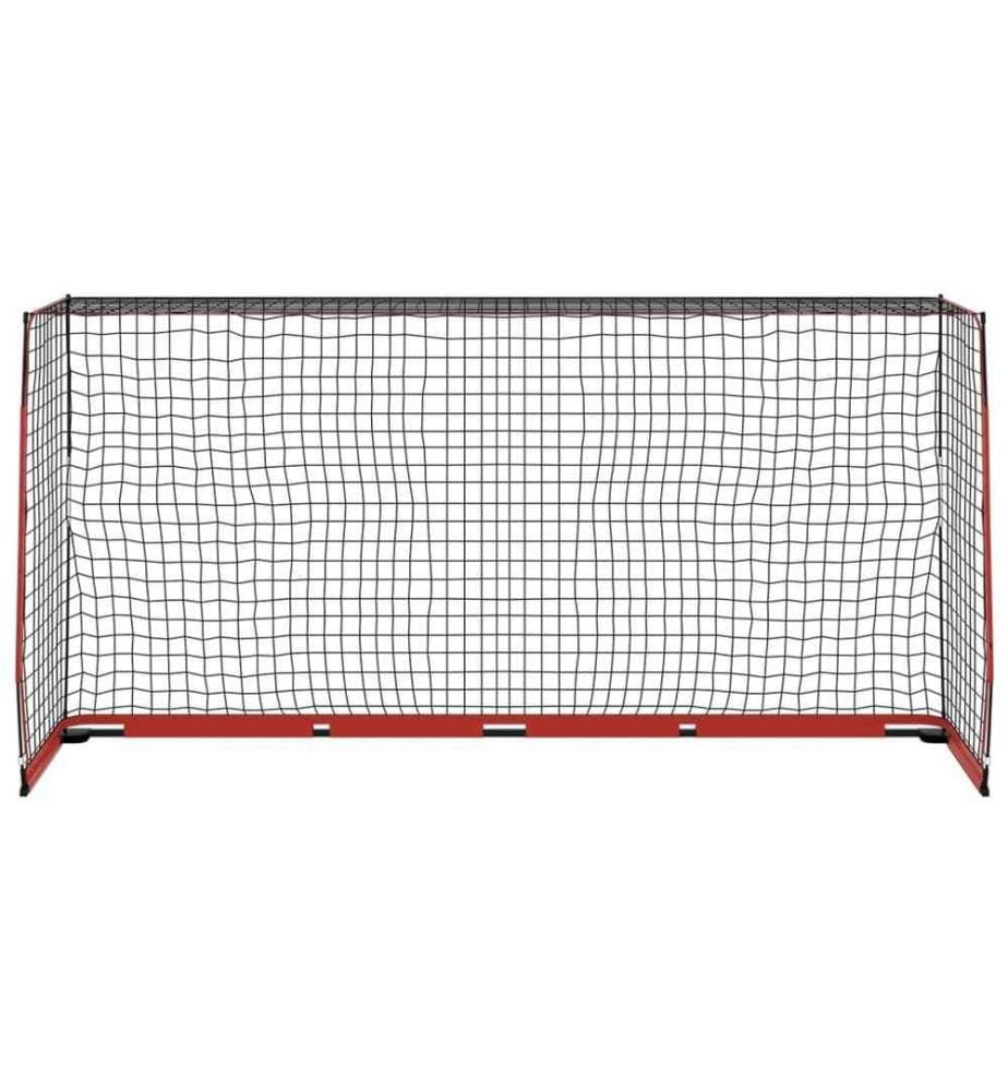 Fussballtor 366,5x91x183 cm Stahl