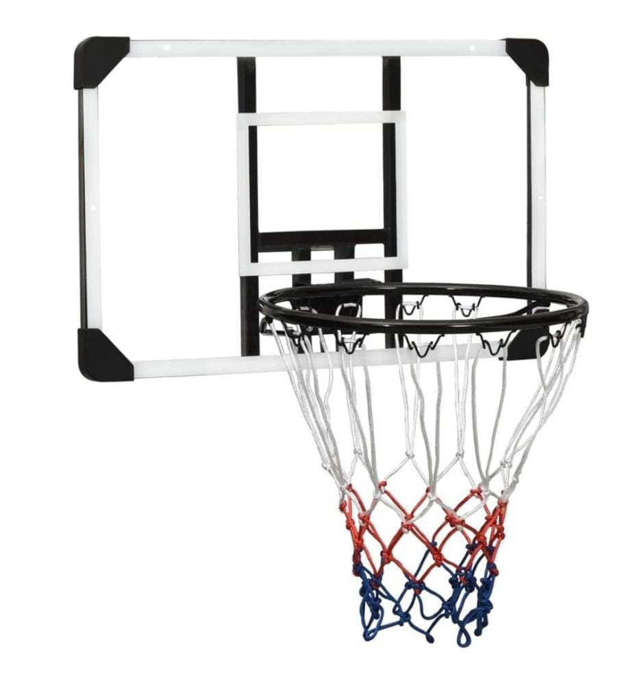Panneau de basket-ball Transparent 71x45x2,5 cm Polycarbonate