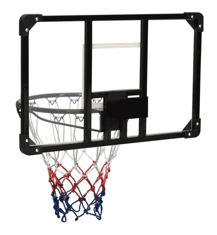 Panneau de basket-ball Transparent 71x45x2,5 cm Polycarbonate
