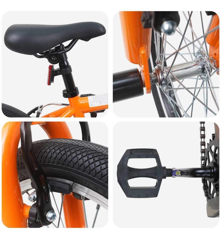 BMX 20 Pouces pour les plus de 9 ans Orange