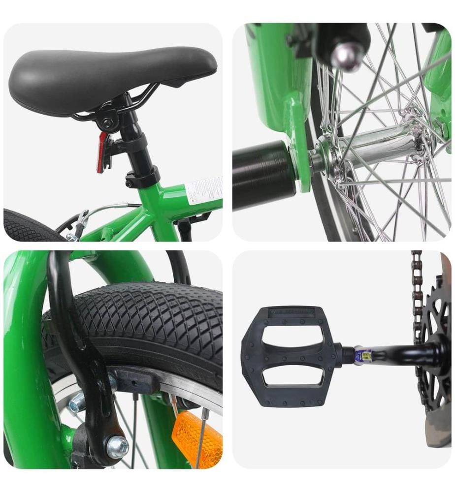 BMX 20 Pouces pour les plus de 9 ans Vert