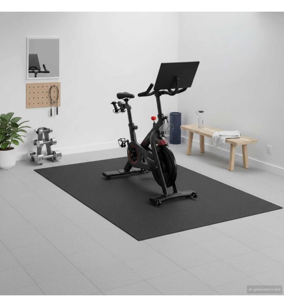 Sport Schutzmatte Schwarz 243 x 152 x 0,6 cm High-density PVC