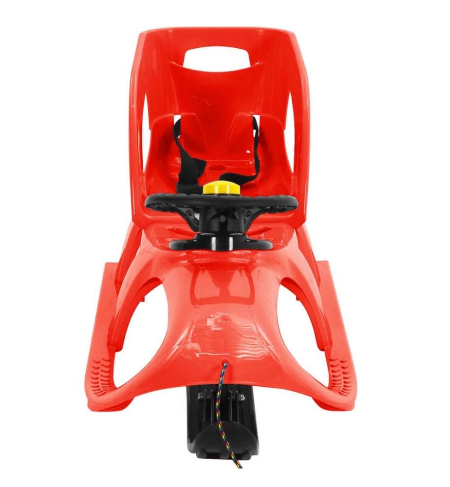 Sled with Seat and Steering Wheel Red 102.5x40x23 cm Polypropylene