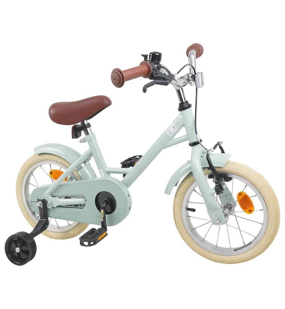 Kinderfahrrad 16 Zoll for 4-6 Years Old Hellgrün