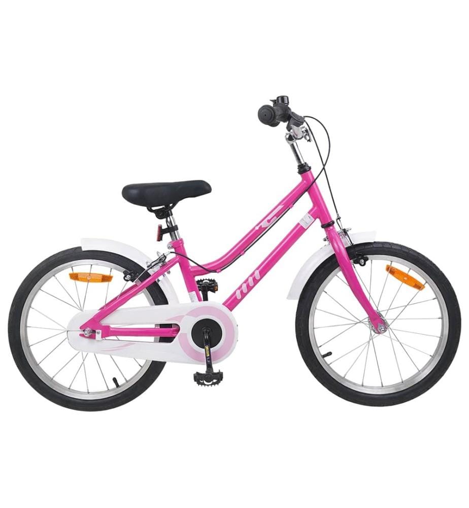 Vélo pour Enfants 18 Pouces pour les 5-7 ans Rose clair