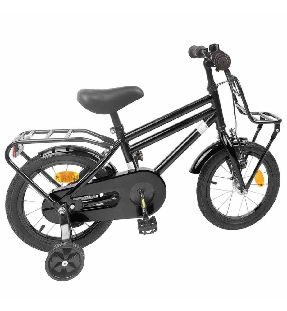 Bicicletta per bambini da 12 pollici per bambini da 2 a 4 anni nero