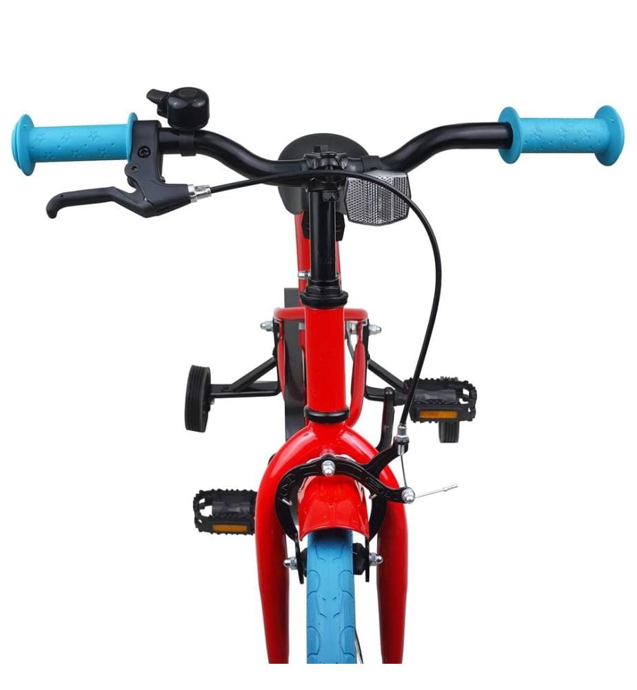 Bicicletta per bambini da 16 pollici per bambini da 4 a 6 anni rosso