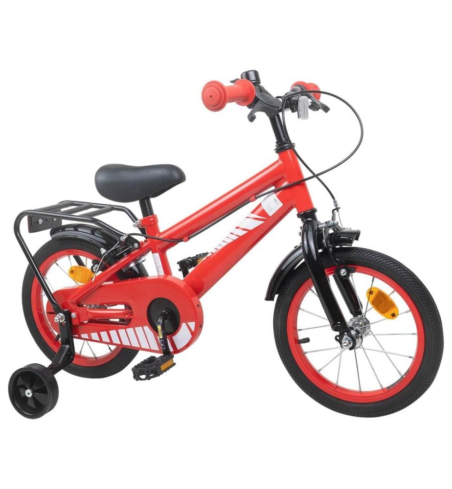 Bicicletta per bambini da 16 pollici per bambini da 4 a 6 anni rosso