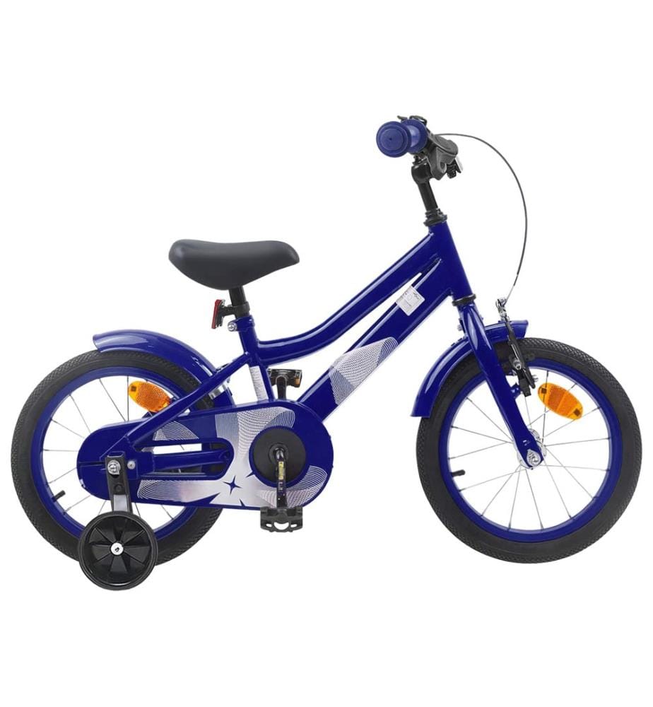 Bicicletta per bambini da 16 pollici per bambini da 4 a 6 anni blu scuro