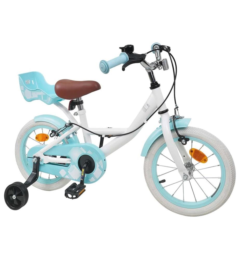 Bicicletta per bambini da 12 pollici per bambini da 2 a 4 anni bianco