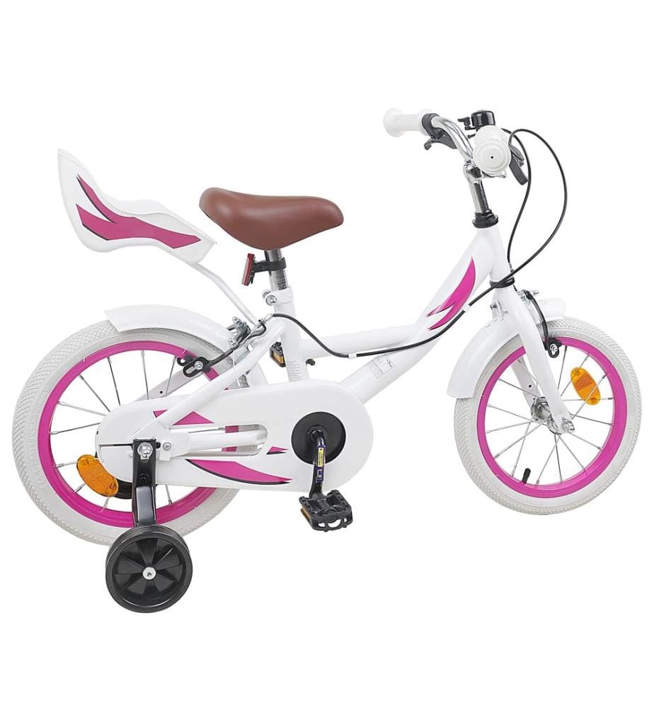 Bicicletta per bambini da 12 pollici per bambini da 2 a 4 anni bianco